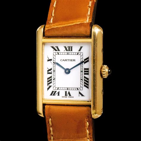 catier tank watch|louis cartier tank watch.